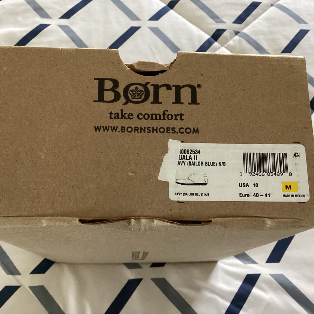 Born Sailor Blue Footwear
